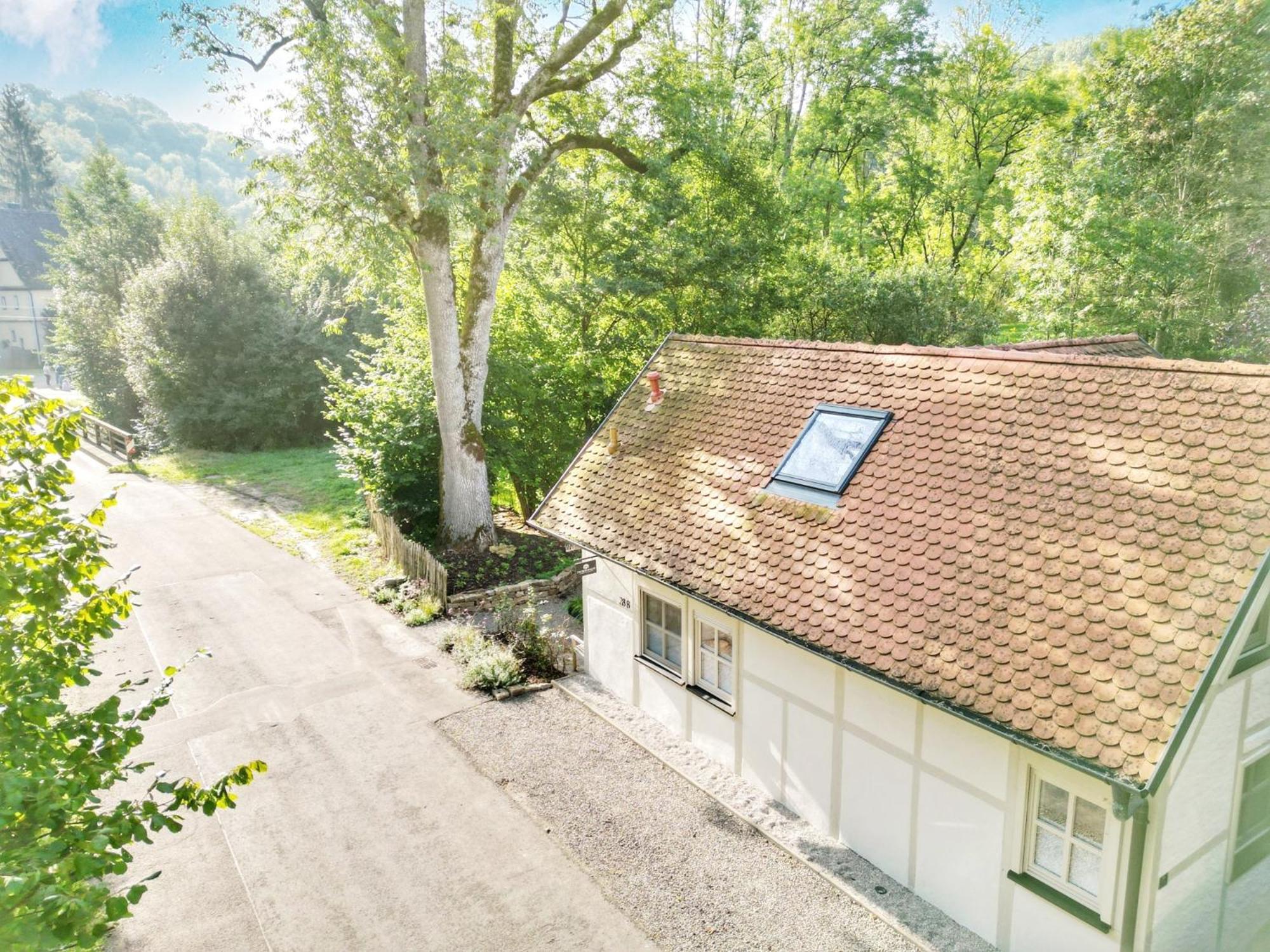 Tauberchalet I Boutique-Ferienhaus Mit Sauna, Whirlpool & Natur I 10Min Walk To Historic Old Town Rothenburg ob der Tauber Eksteriør bilde