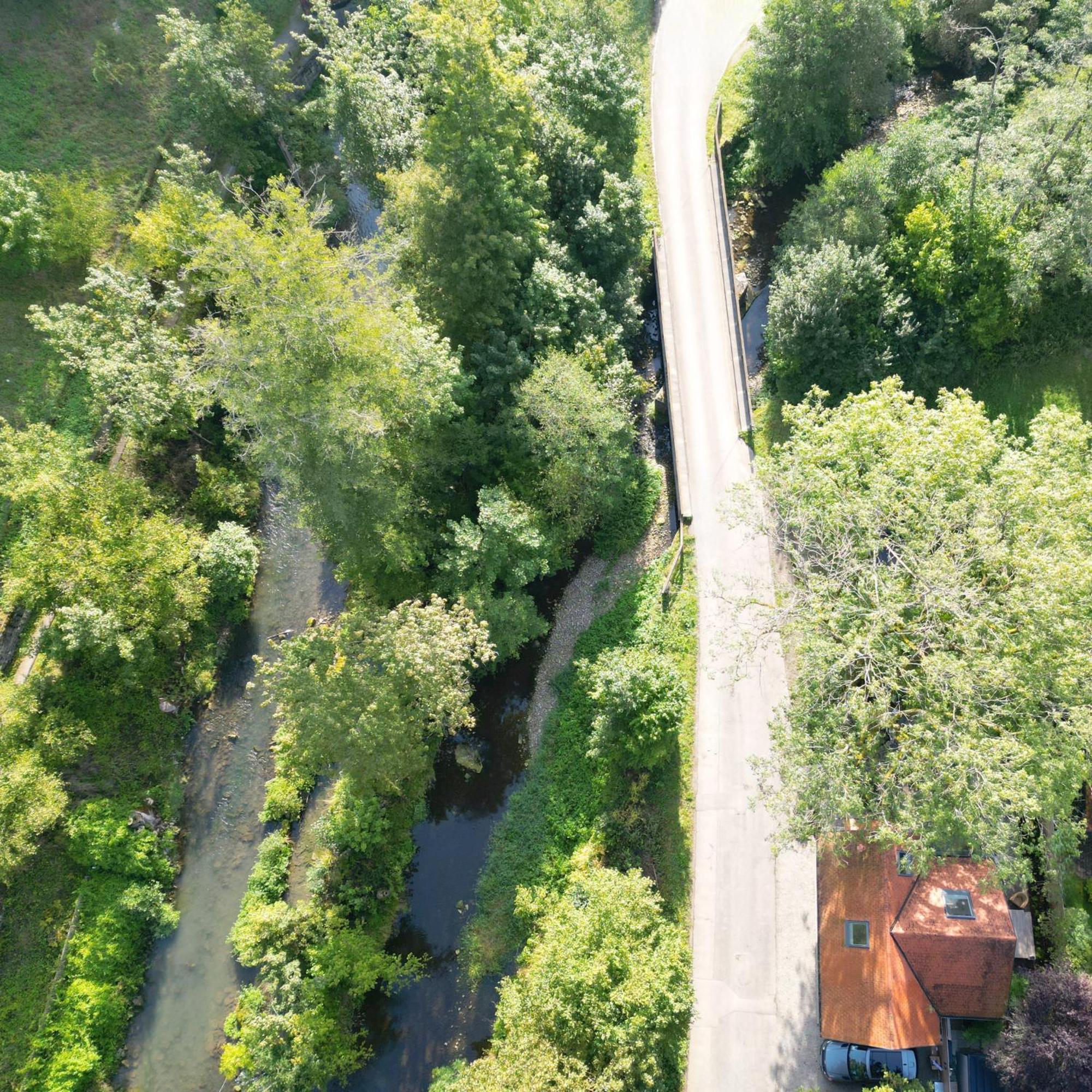 Tauberchalet I Boutique-Ferienhaus Mit Sauna, Whirlpool & Natur I 10Min Walk To Historic Old Town Rothenburg ob der Tauber Eksteriør bilde